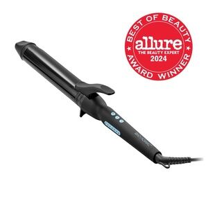 Bio Ionic Long Barrel Curling Iron with Moisture Heat Technology & NanoIonic MX